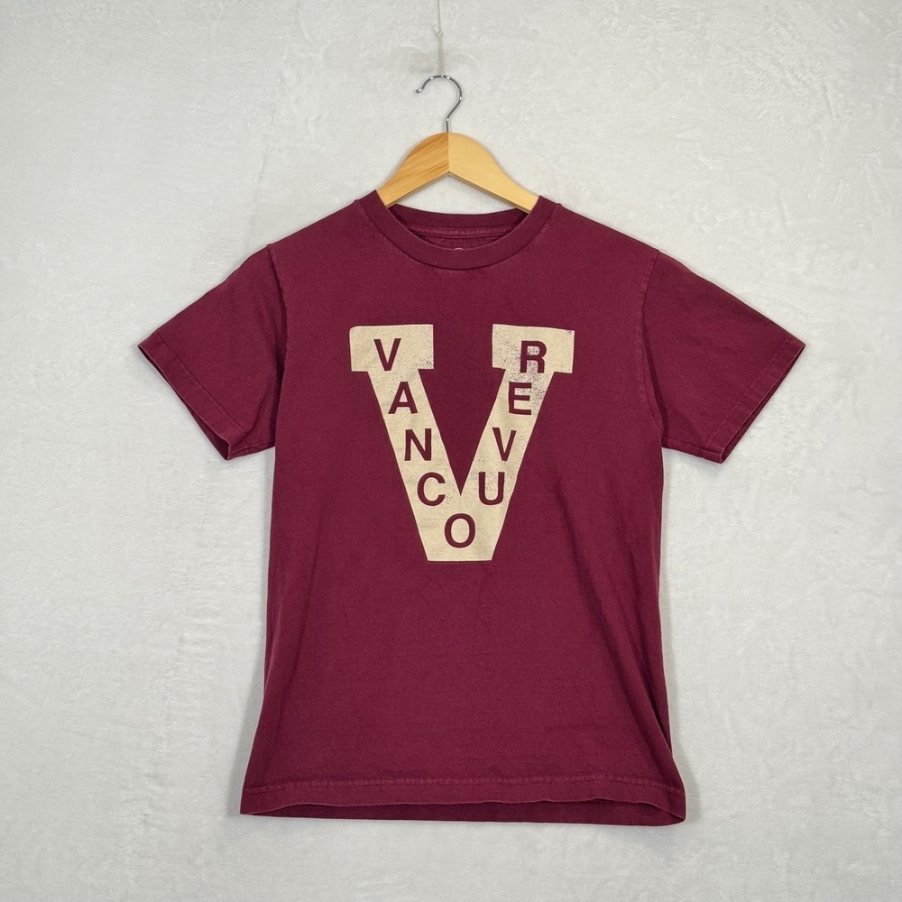 '47 Brand Maroon Vancouver Canucks Graphic T-Shirt Small